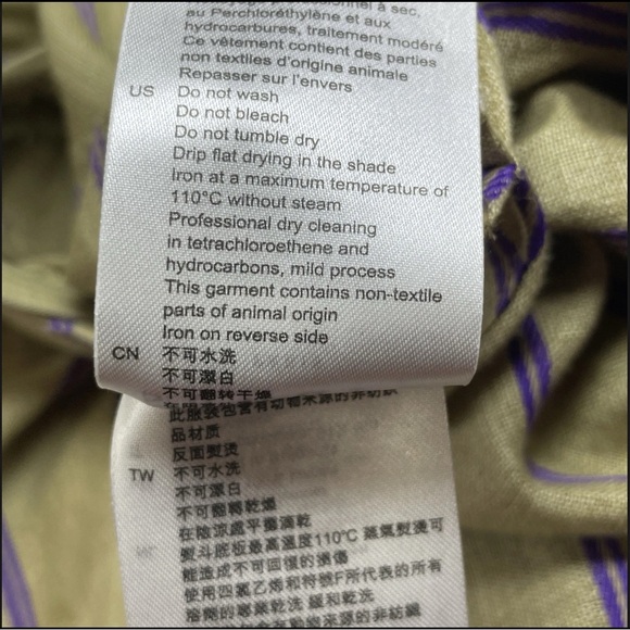 Linen Sandro Taila Stripe dress - Picture 9 of 11